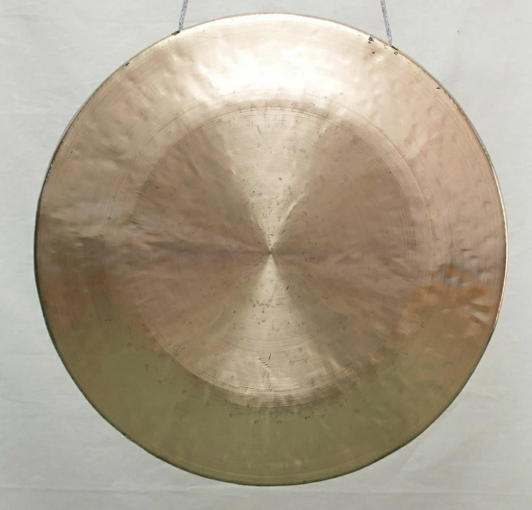 

24 inch 60CM Gold Powerful Chau Gong with High Quality Gong Mallet