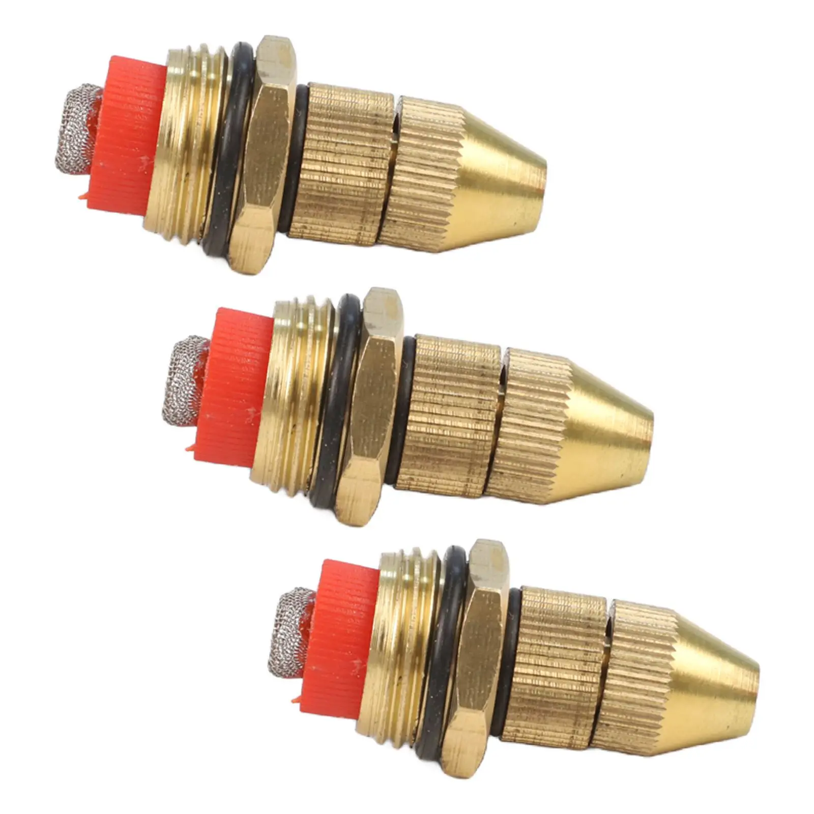 3pcs spray nozzle for misting with adjustable coverage 12 inch brass design perfect for agricultural use and gardening