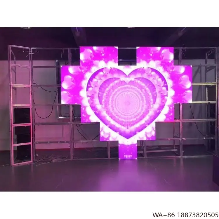 LED-Display, hochauflösender 360-Grad-Wandbildschirm, weicher Bildschirm, flexibler Video-Soft-Bildschirm