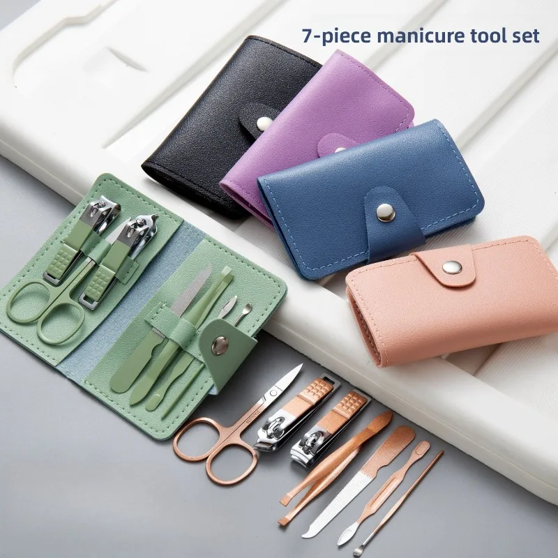 

Stainless steel Nail Clipper Set Complete Kit Of Household Manicure And Beauty Tools Portable Nail Clipper Set