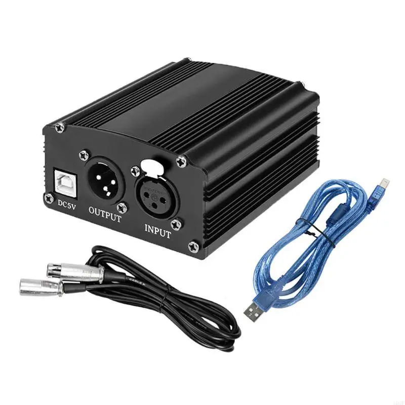 

103F Portanble Microphone Power Supply for Condenser Mic Music Recording