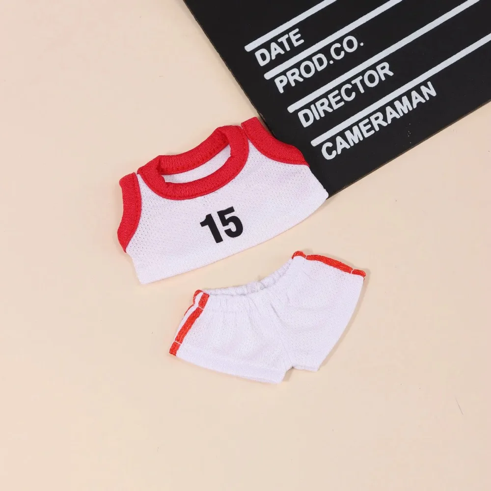 Nueva ropa para muñecas de 15cm/17cm V1 V2, jugador de baloncesto, ropa bonita, decoración para muñecas, accesorios para muñecas, regalos para labubu