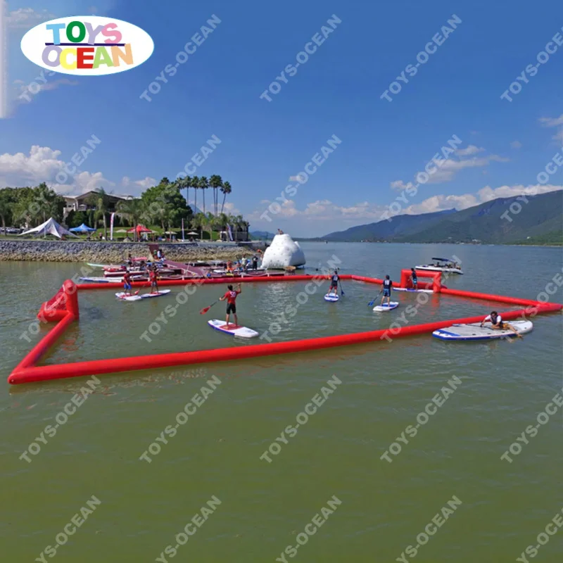 New Game Inflatable Water SUP POLO Water Football Field for Sale