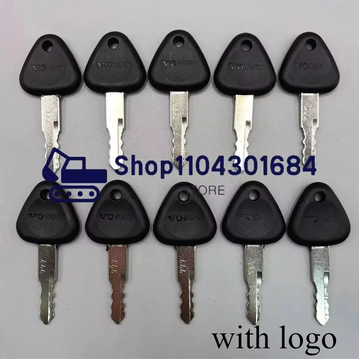 1/5/10 Pcs 777 Keys For Vol-vo Excavator Samsung & Heavy Equipment Ignition Switch Starter Replacement Fit Many Models