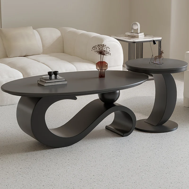 

Modern Coffee Tables Dining Table Aesthetic Room Living Mini Small Simple Side Luxury Corner Round Hospitality Furniture Home