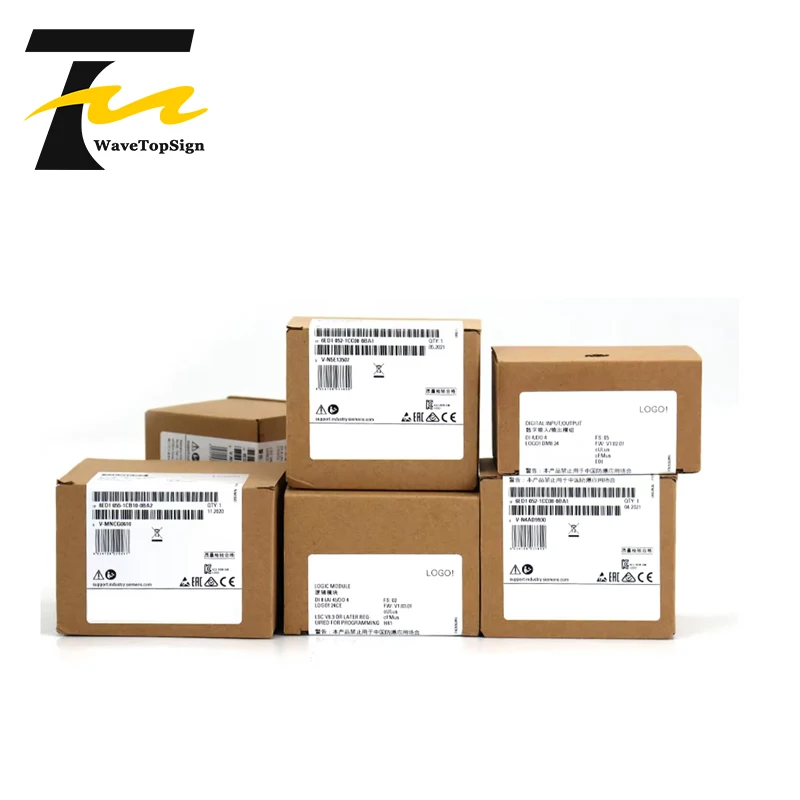wavetopsign Original PLC LOGO Controller 6ED1052-1MD08-0BA1 6ED1052-1FB08-0BA1 6ED1052-1HB08-0BA1 6ED1052-1CC08-0BA1