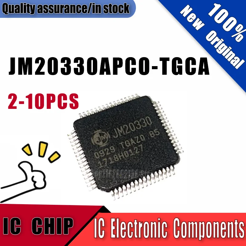 （2-10PCS) New Original JM20330 JM20330APCO-TGCA QFP64 Quality Assurance In Stock IC CHIP