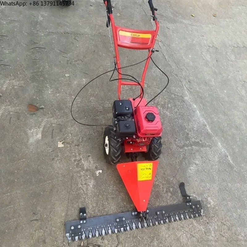 

Gas Four-wheel drive lawn mower,gas hand-pushed orchard cutting and pruning machine