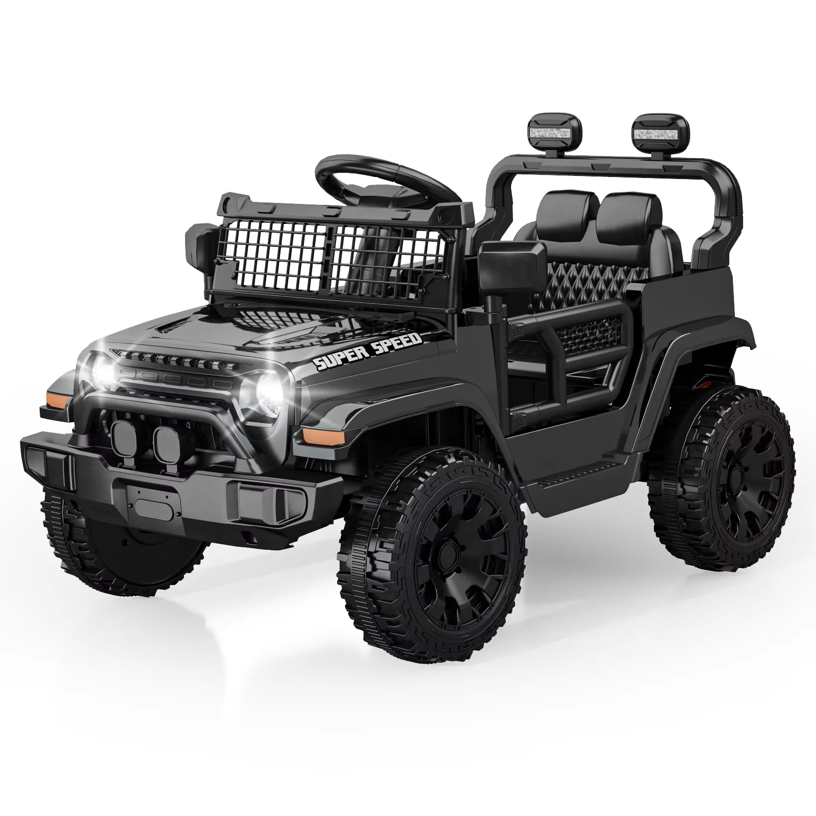 Kids Toys Electric Car - 12V Ride On Car for Kids,