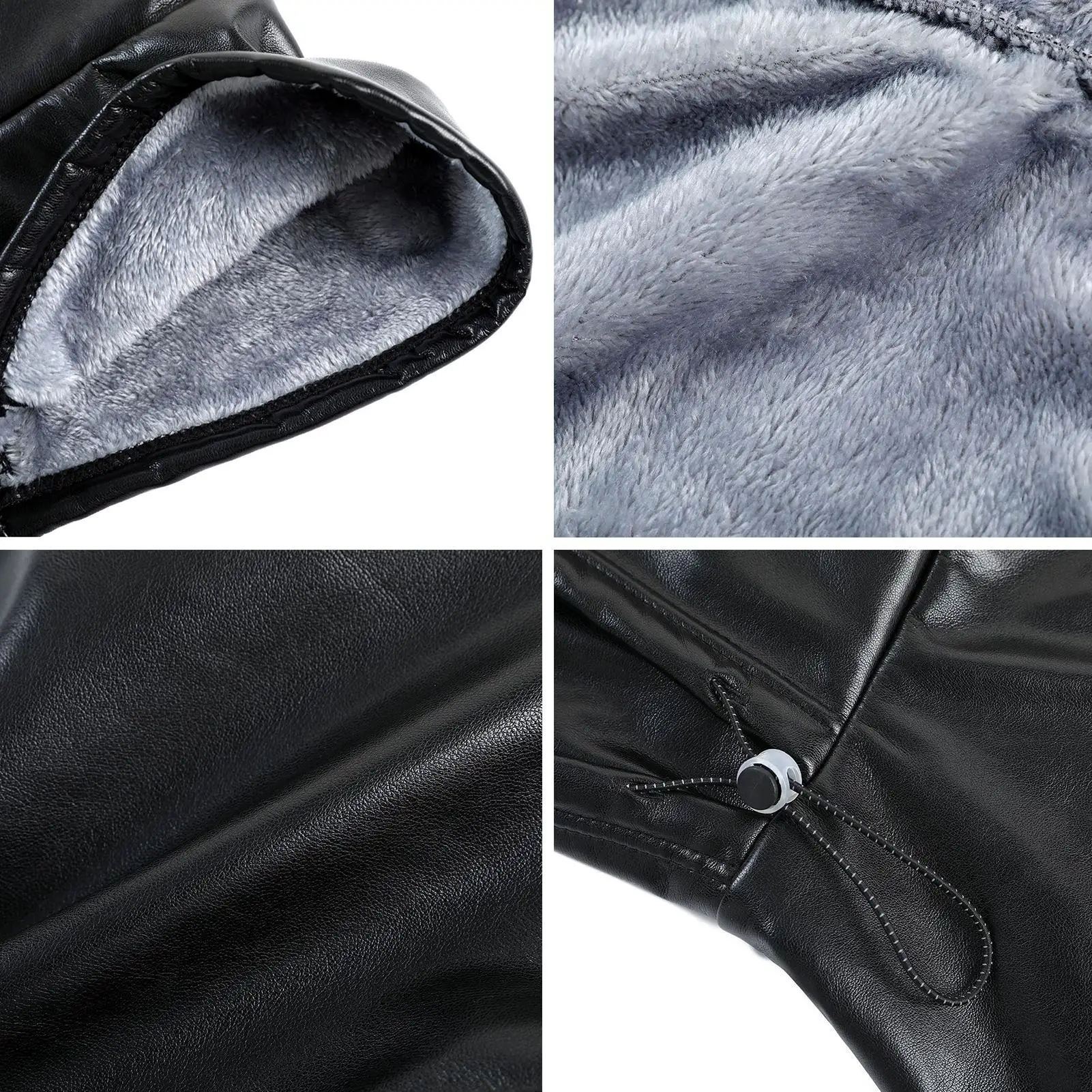 

Зимний чехол для лица для мужчин, защитная водонепроницаемая термошапка из искусственной кожи, мужская зимняя полнолицевая крышка для езды на мотоцикле на открытом воздухе