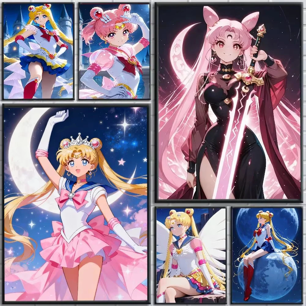 Sailor Moon DIY Japanese Anime Jigsaw Puzzles 500/1000/1200/2000PCS Wall Decor for Living Room Bedroom Perfect Gift No Frame