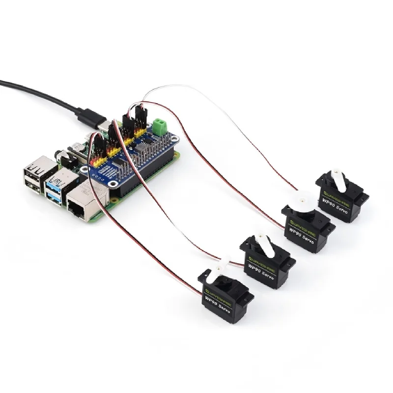 WP90高信頼性180 °   2.3kgの高トルクとコンパクトな軽量設計を備えた銅ブラシデジタルサーボ