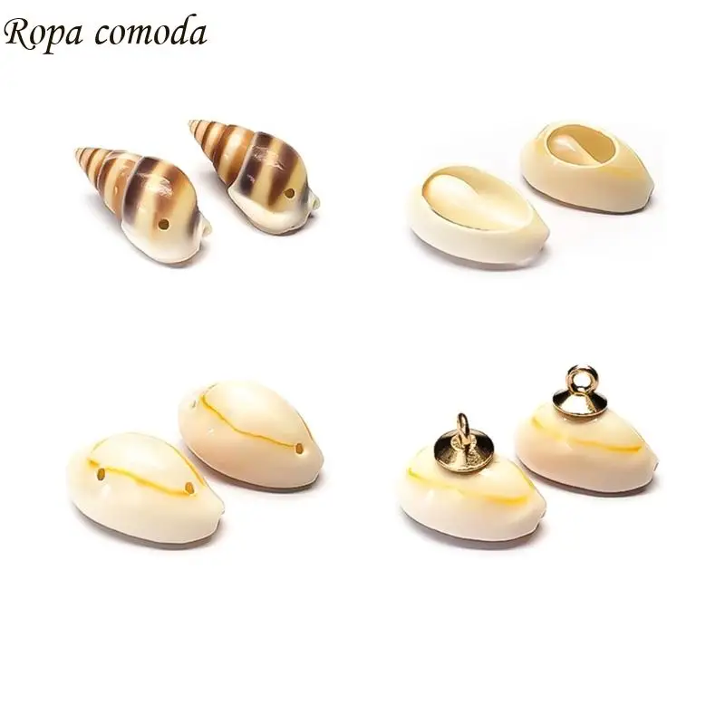 

MXMA 10Pieces Real Shell Conch Buttons Enhancing Clothing Styles Fastener Buttons Great For Various Fabrics And Decoration
