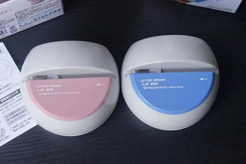 Electric FOR ASMIX fashion LO80B/P office mini electric opener / letter opener open letter knife