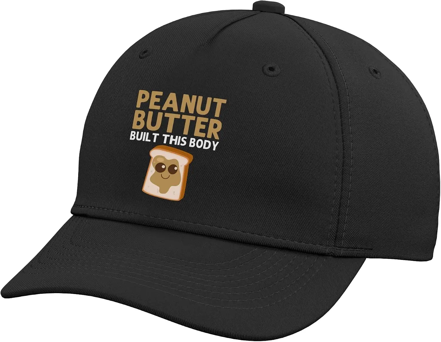 Funny Peanut Butter Art for Men Women Matching Besties Adjustable Baseball Hat