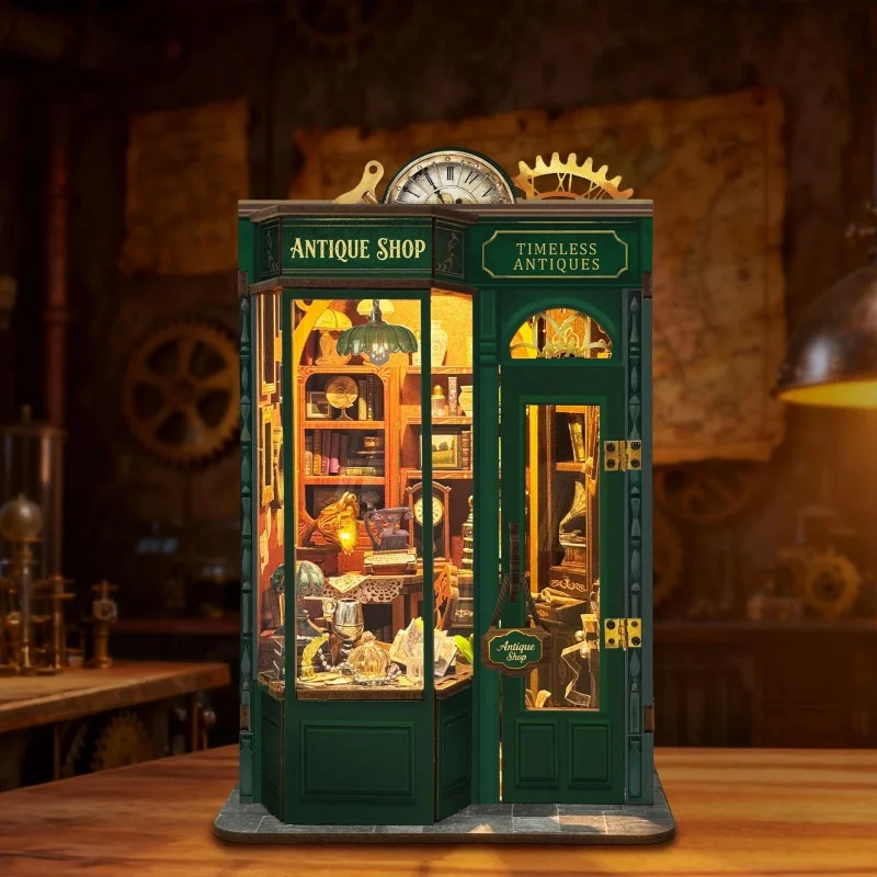 متحف مصغر لكبسولة الوقت من OUZEY، مجموعة ديوراما خشبية ثلاثية الأبعاد يمكنك صنعها بنفسك، كل عنصر يخبر قصة للمراهقين #2