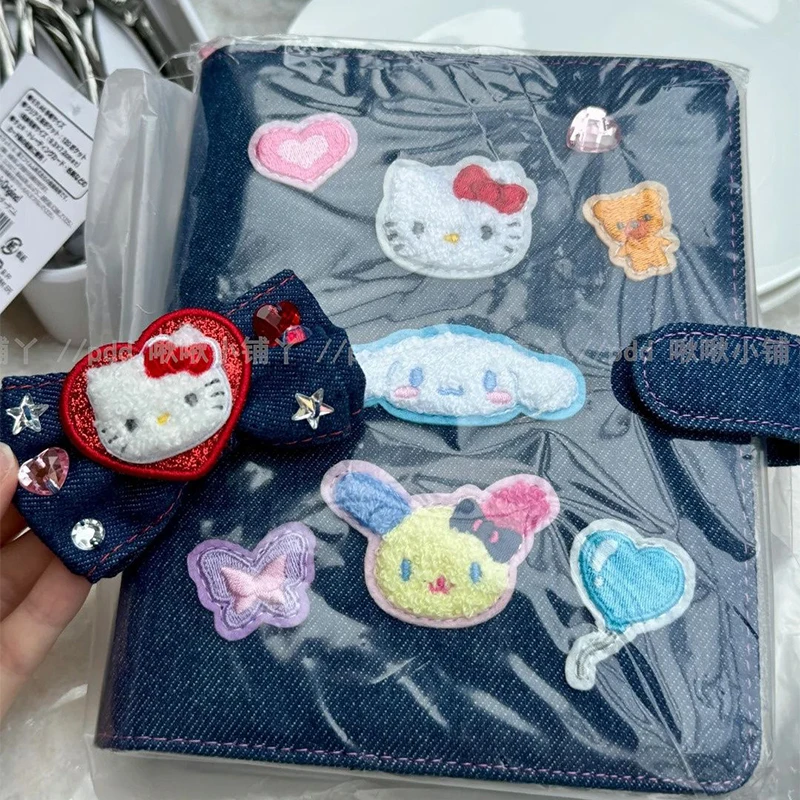 

2024New Sanrio Kawaii Anime Hello Kitty Cowboy Hair Clip Cute Cartoon Sweet Headwear Lovely Hair Accessories Gifts for Girls