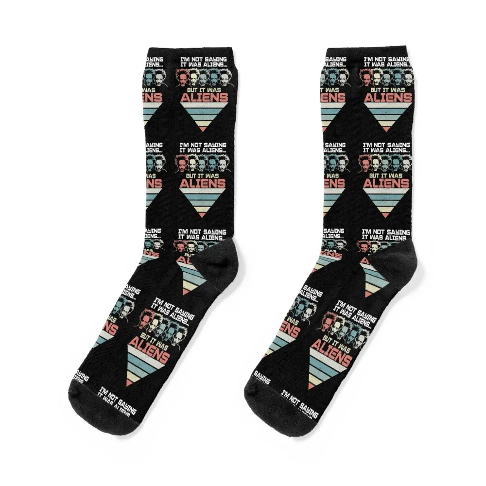 

But It Was Aliens Giorgio Tsoukalos Ancient Aliens Socks christmas gifts Sports short christmas gift Socks Woman Men's
