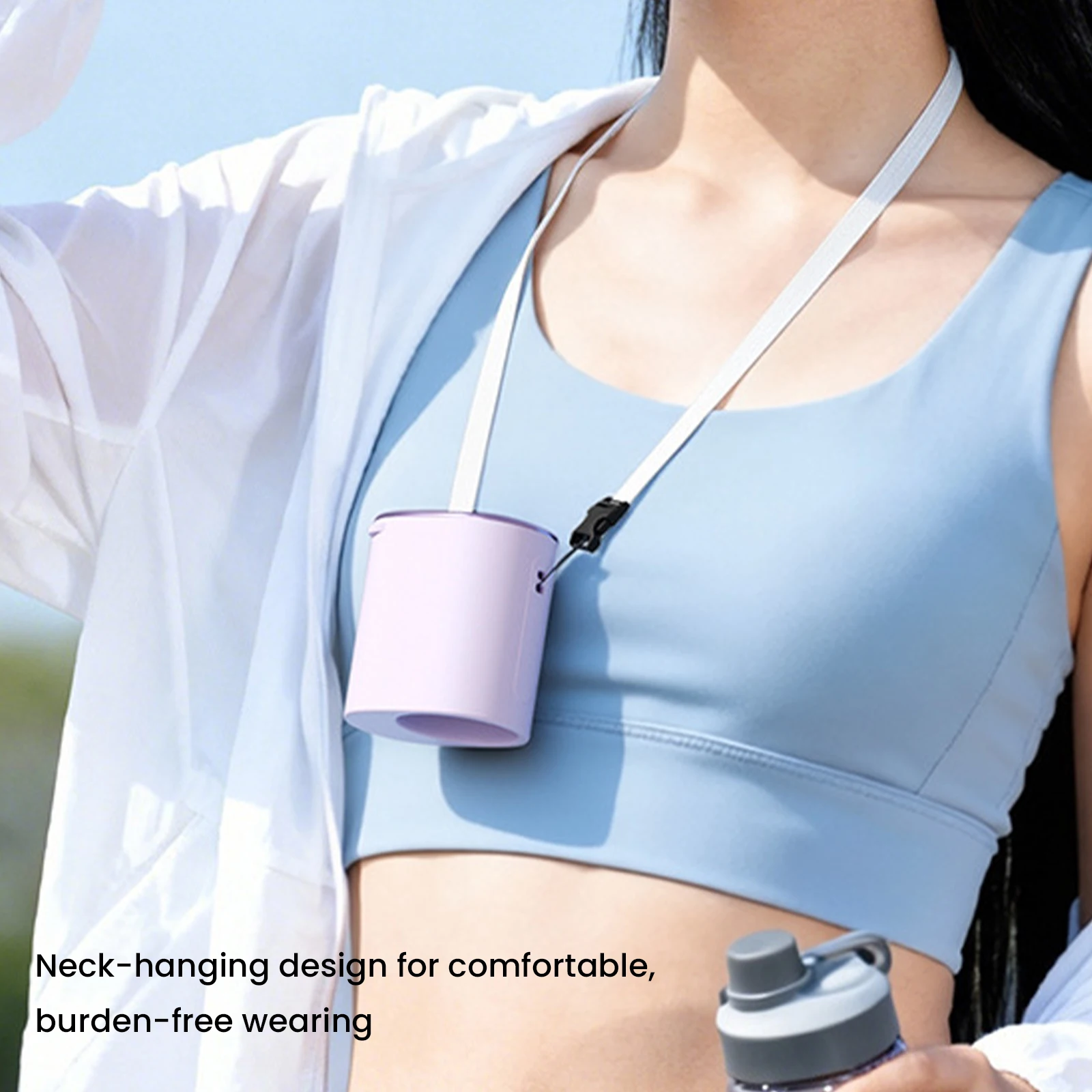 Summer Portable Clip on Fan US - Umbrella Led Clip ulasan dan harga
