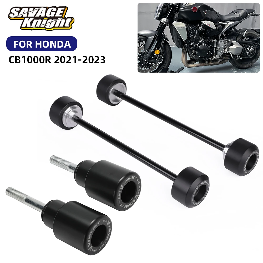 For Honda CB1000R 2021-2023 Motorcycle Frame Crash Slider Front Rear Fork Axle Wheel Sliders Swingarm Stand Spools CB 1000R