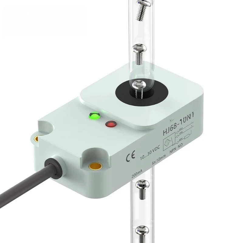 Ring Inductive Proximity Sensor Switch 10-30V DC NPN PNP 3-30mm Screw Steel Ball Metal Drop Detection