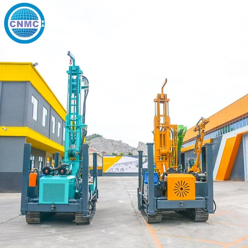 Crawler Water Well Drilling Rig Rotary Water Drilling Machine Deep Well Drilling Equipment 680m Rock Stratum Water Boring