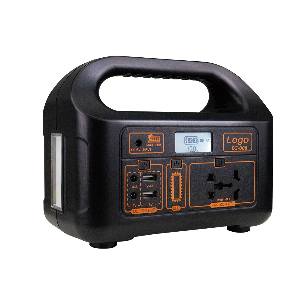 600W-5000W Large Capacity Portable Solar Power Station Lithium Battery Outdoor Emergency Energy Storage Generator