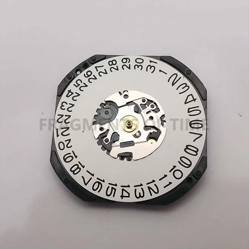 JAPAN VX42 Movement With Date Calendar Display Japan Movement VX42E Three Hands Calendar Date Metal Quartz Movement