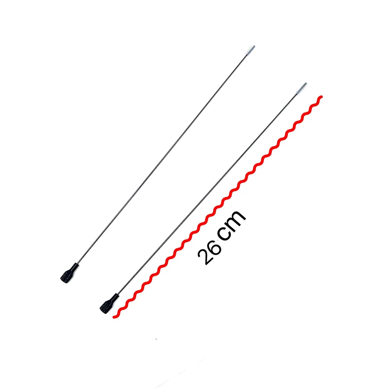 Decorative Signal Line Simulation Climbing Car Titanium Alloy Small Flagpole for 1/10 RC Crawler Car Traxxas TRX4 AXIAL SCX10
