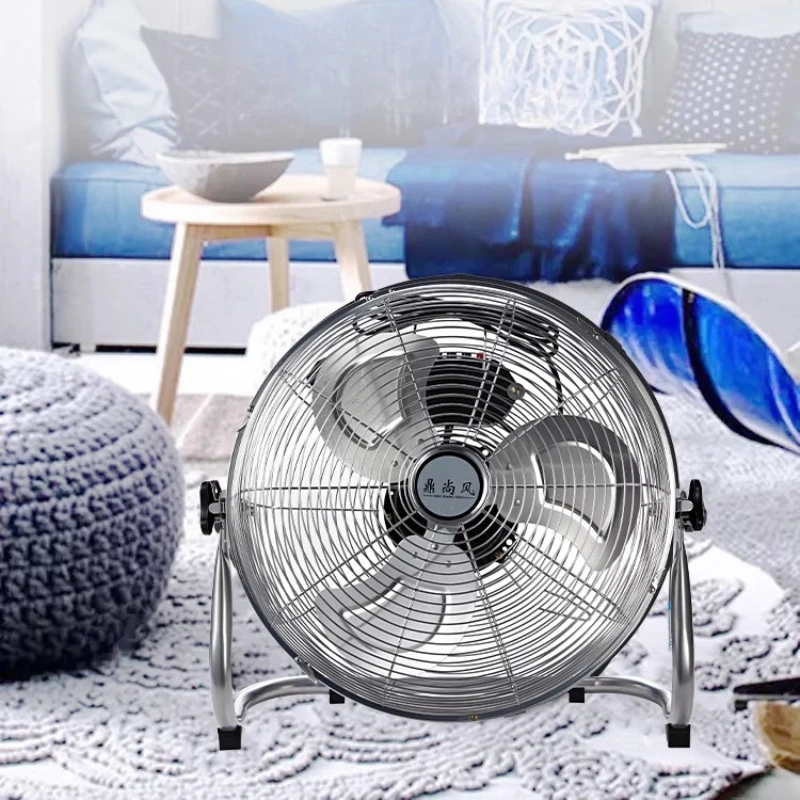 

20-дюймовый высокоскоростной сверхмощный металлический напольный вентилятор, 4 передачи, мощный вентилятор воздушного потока с наклоном 180 градусов, мощные промышленные вентиляторы