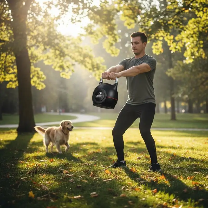 Verstellbare Kettlebell mit 7 Gewichtsstufen (2/5/8/11/14/17/20 kg), Schwunggewicht aus ABS + Aluminiumdruckguss, für Griffkrafttraining, Ganzkörpertraining, Cross-Training, schwarz