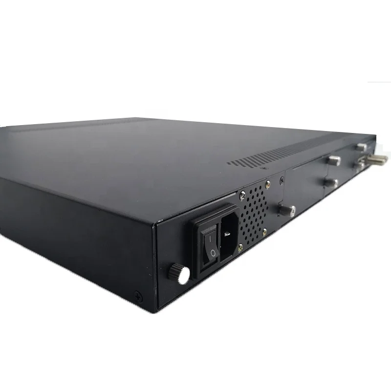 Digital Headend CATV RF Equipments IP QAM Modulator 96 Frequency 24 QAM Modulation Channels 16 Channels RJ-45/SFP