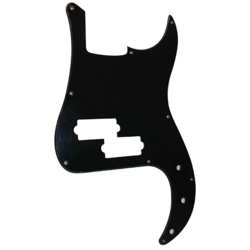 

Guitar 3Ply 13 Hole P Bass Pickguard Scratch Plate Pick Guard for 4 String American/Mexican Standard Precision Bass Part