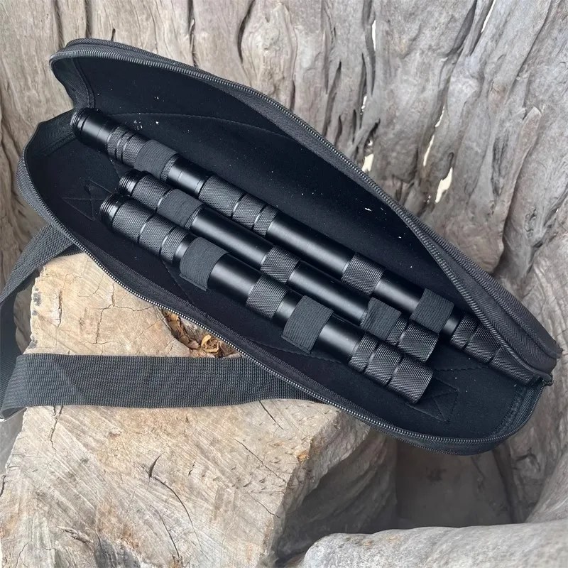 113cm Multifunctional EDC Detachable Hunting Spear Outdoor Portable Camping  Defense Car Emergency Window Breaker Stick Tools
