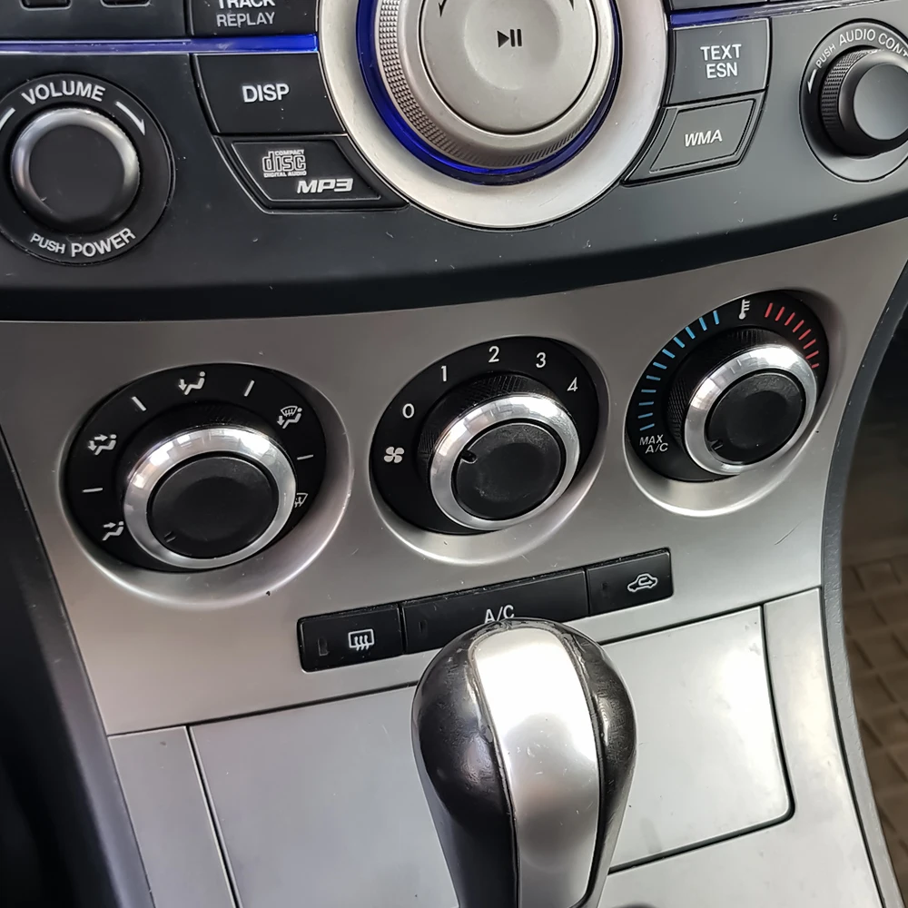 Air Conditioning Control Knob for Mazda 3 2004-2013 Climate Heater Switch Dial Car Interior Replacement Accessories