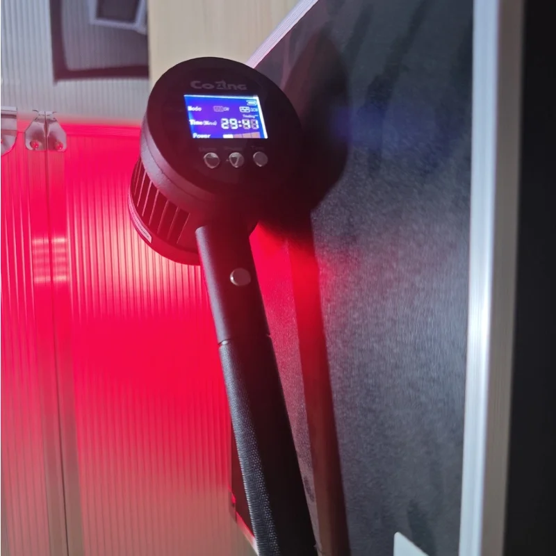 

Устройство для холодной лазерной терапии, диоды 650 нм X 19 + диод 808 нм X 6 диодов, лазерная физиотерапия красного света для облегчения борит в плечах и дисменореев