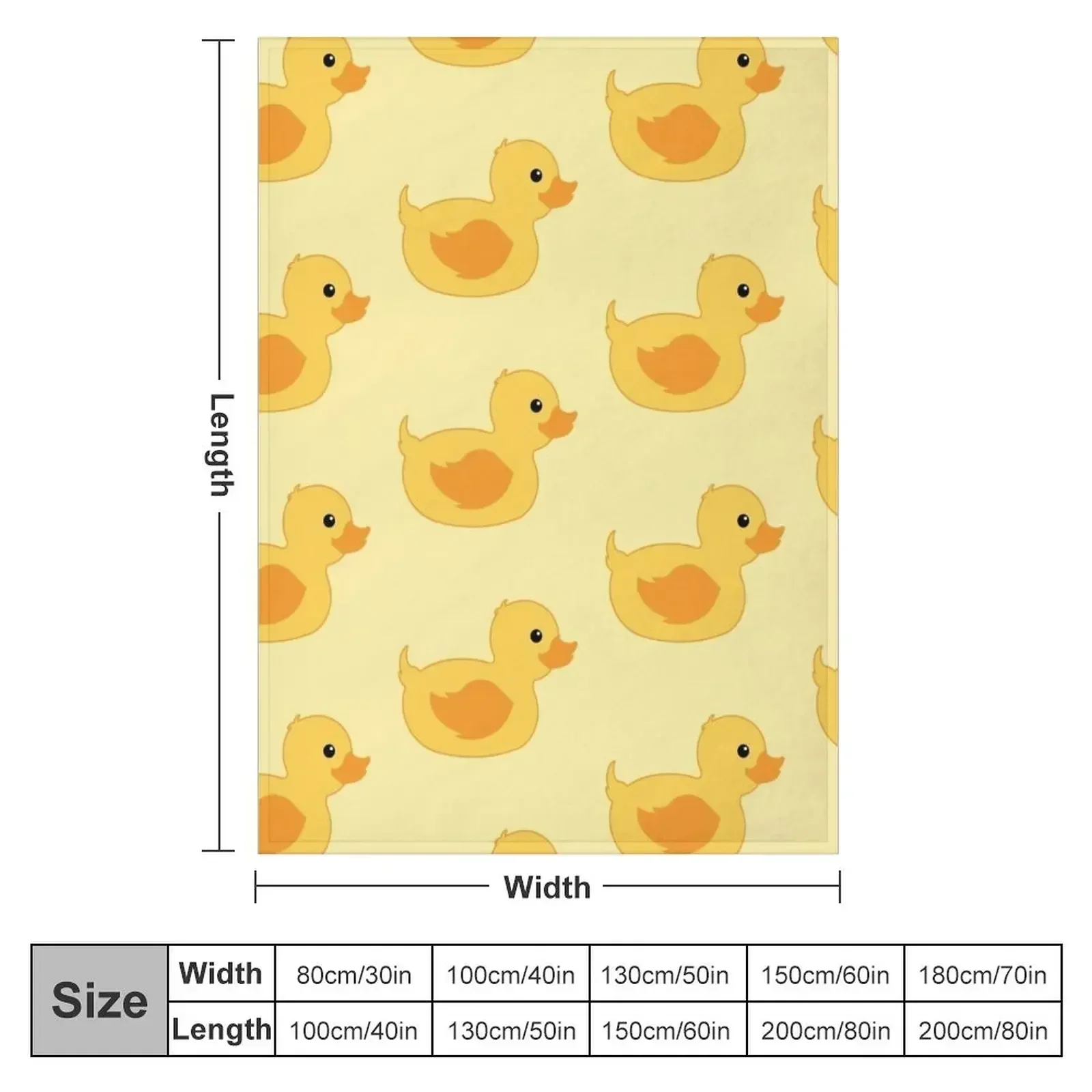 Rubber duck Throw Blanket Plaid Moving Baby Bed Blankets For Baby Camping Blankets