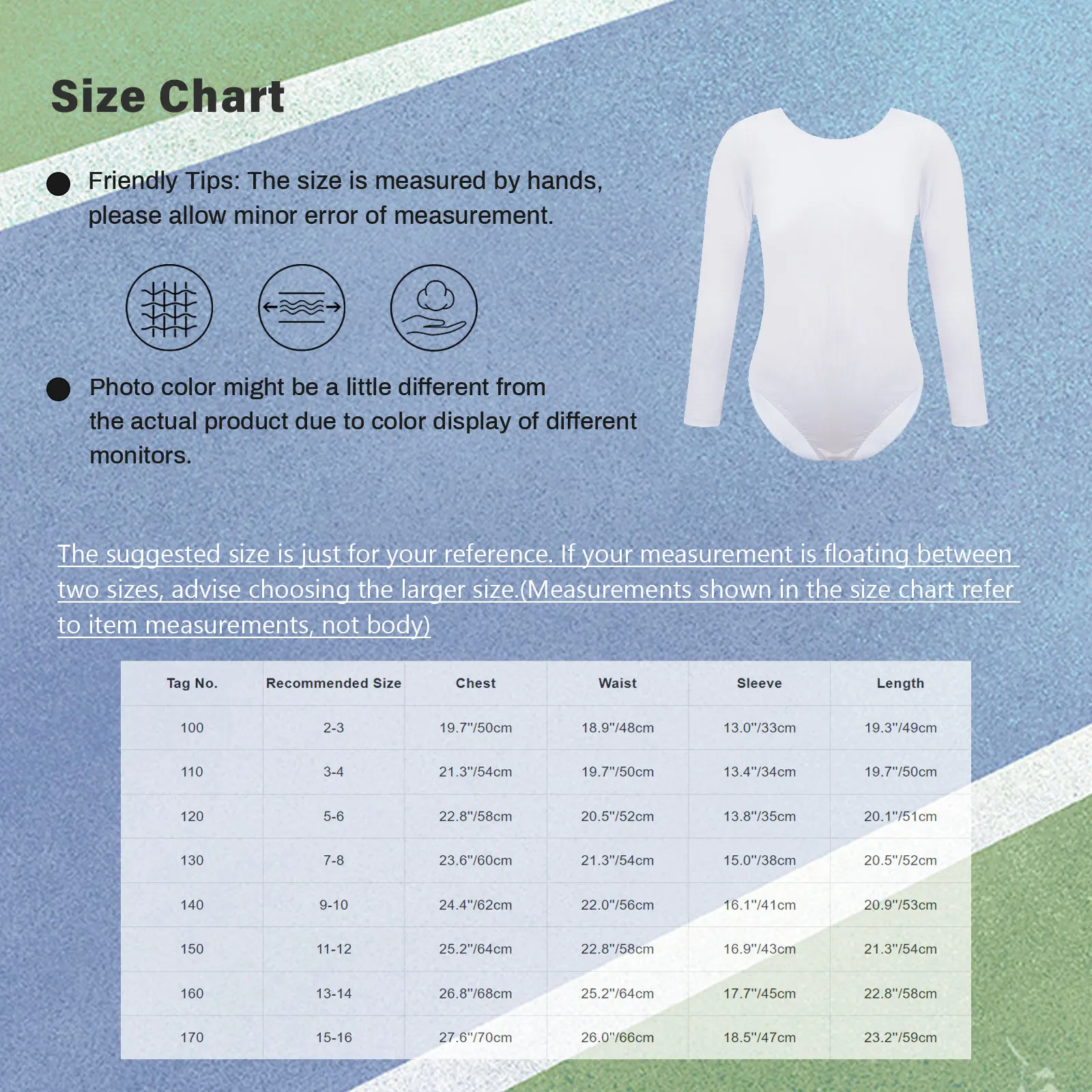 أطفال بنات صوف مبطن الجمباز يوتار ملابس اليوغا طويلة الأكمام بلون ارتداءها الباليه الرقص التدريب الاحماء زي