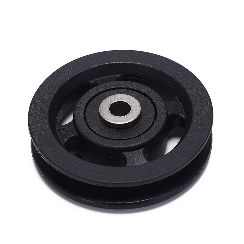 Universal Diameter 90mm Bearing Pulley Wear-resistant Wheel Cable Wearproof Bearing Pulley Gym Home Sport Fitness Equipment Part