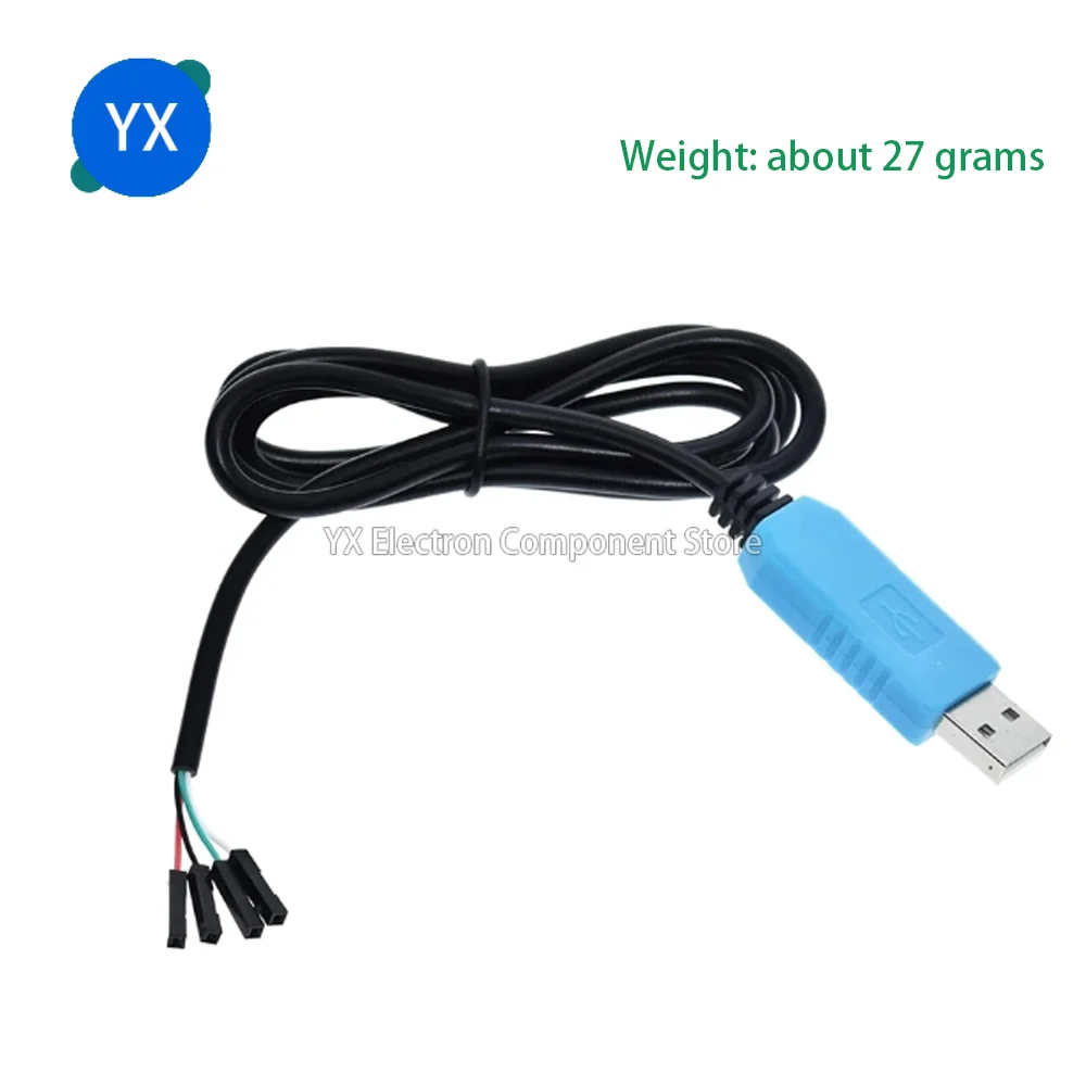 10pcs Blue PL2303TA/GL Download Cable USB To TTL RS232 Module Upgrade USB To Serial Download Support WIN11 and All Series OS