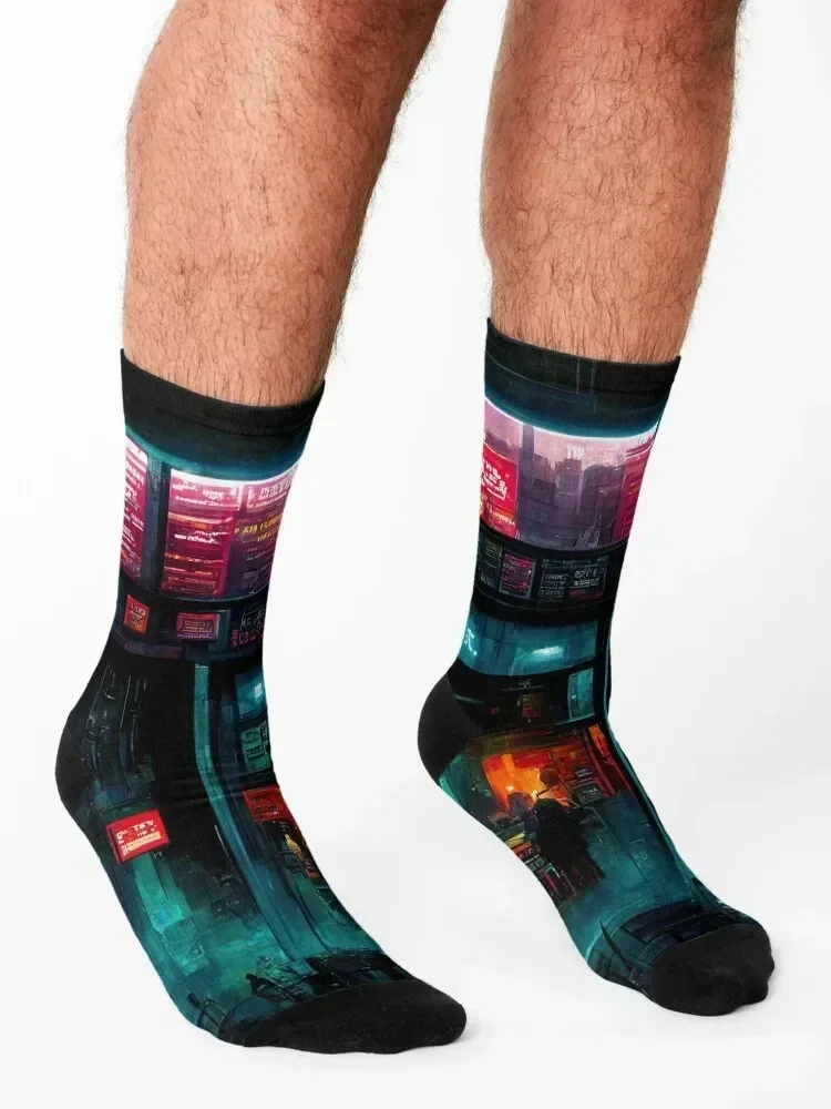 The City Broth Socks Lots Stockings compression christmas gifts hockey Designer Man Socks Women's