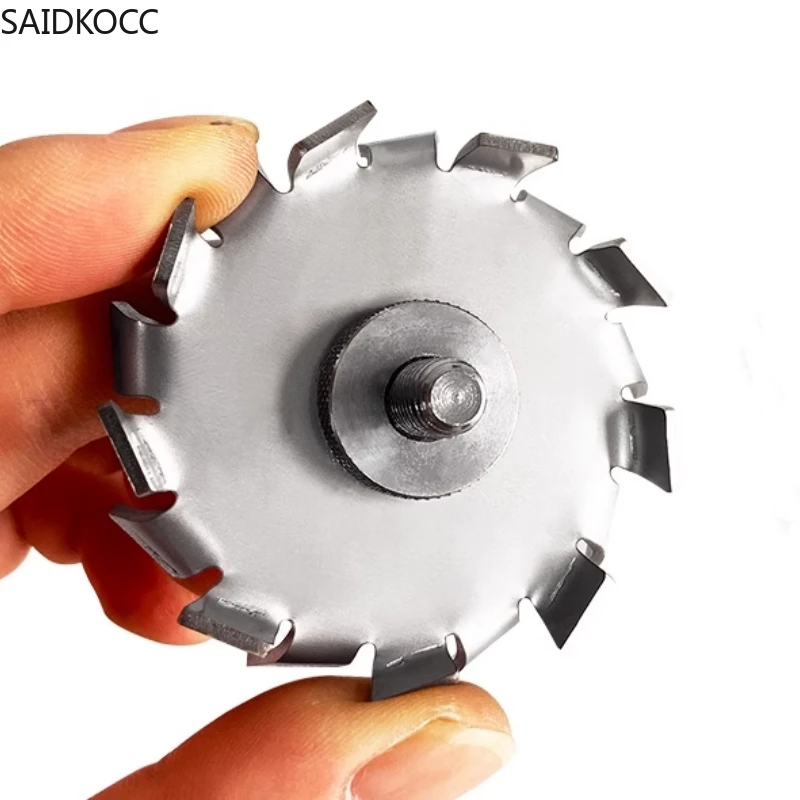 

5pcs 304 Stainless Steel Dispersing Disk 8mm Screw Serrations Laboratory High-speed Dispersing Machine Blade/agitator