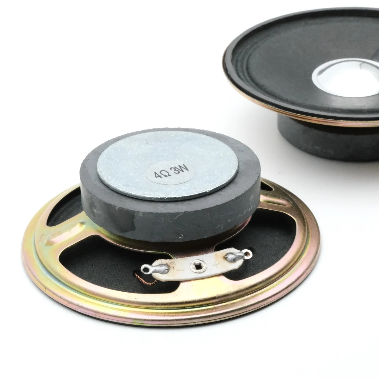 78mm Round External Magnetic Speaker 77mm 4 Ohms 3W 5W For Radio Amplifier Small Audio Speaker