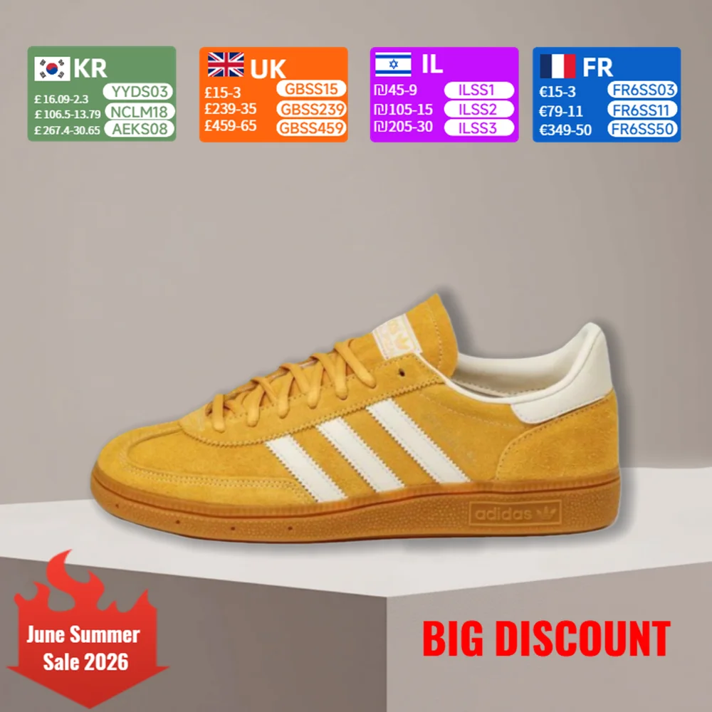 adidas Originals HANDBALLSPEZIAL Comfortable and versatile Non-slip and durable Low-top sneakers Unisex IF7088
