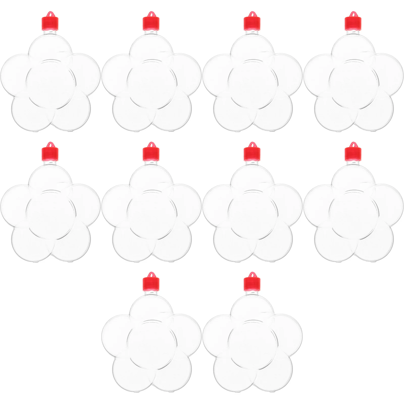 

LALADEFIEE 10pcs Mini Sand Art Craft Bottles for Kids Party Wedding Decorations Plastic Caps Creative Supplies for Boys Girls