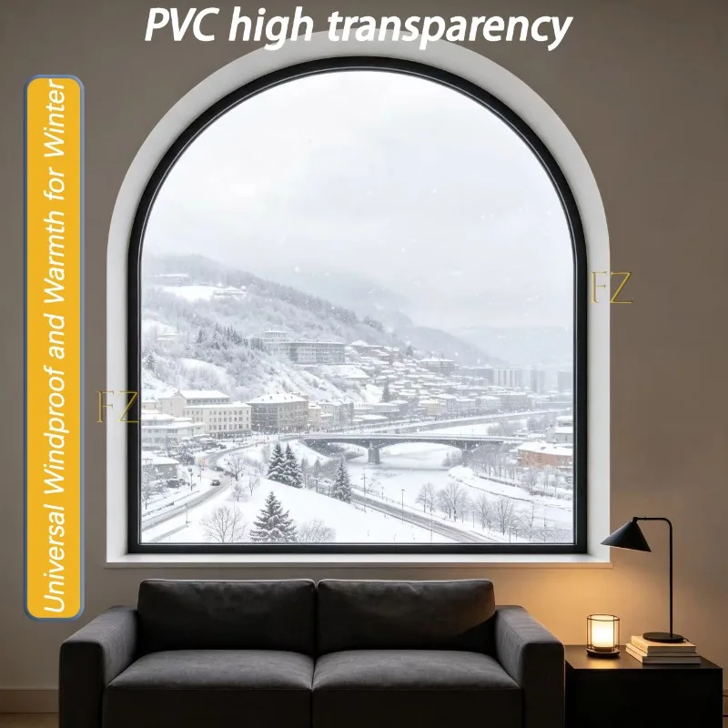 PVC insulation film suitable for curved roof windows, environmentally friendly and formaldehyde free, friendly to family members