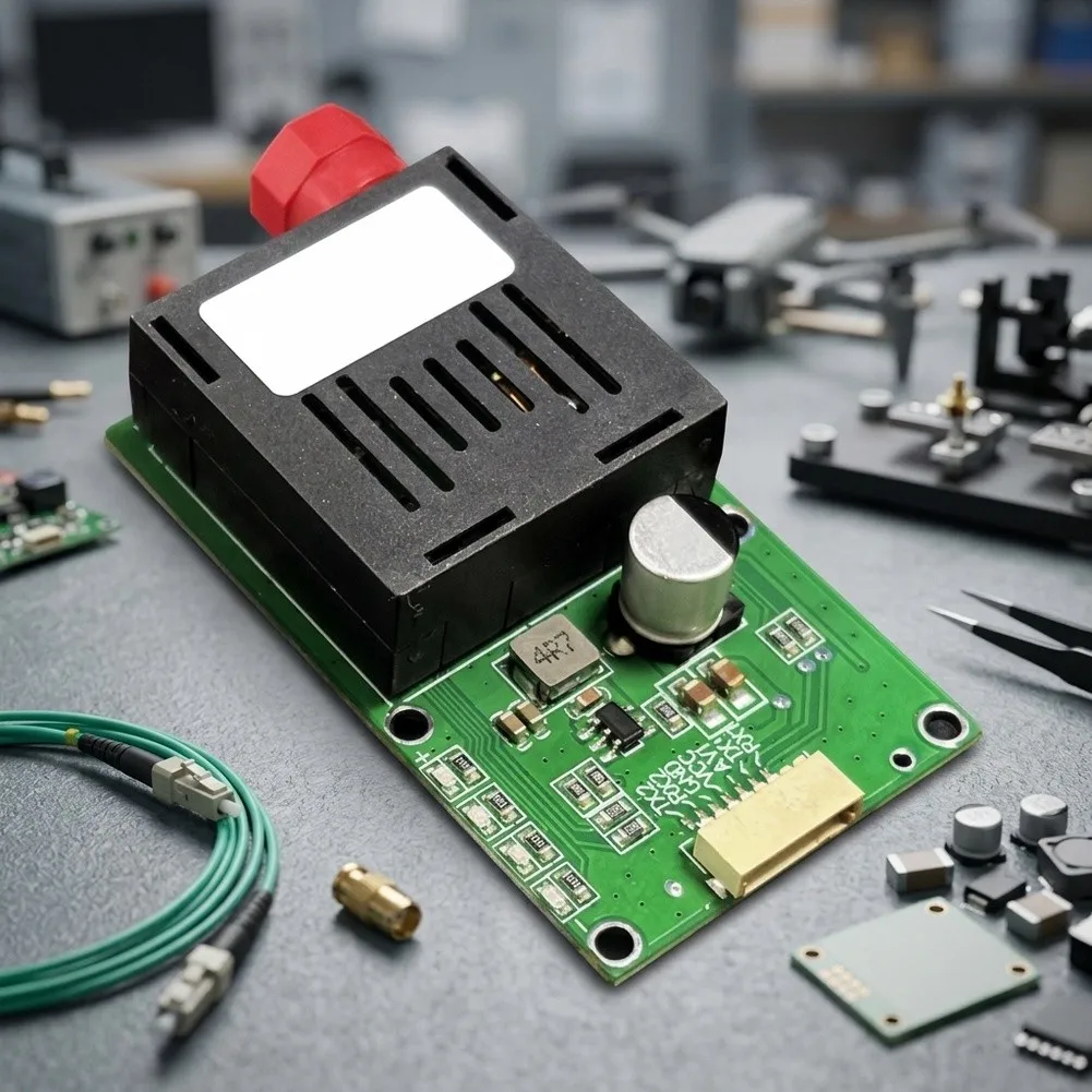 Single Mode Fiber For Optic Module for FPV Racing and Photography with 20 40km Lossless Video and Bidirectional Control