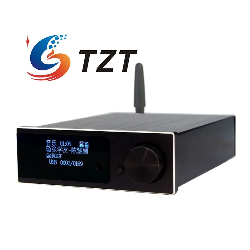 

TZT M10a USB Flash Drive Audio Lossless Player ES9038 Decoder Bluetooth Digital Turntable with 2068 Operational Amplifier