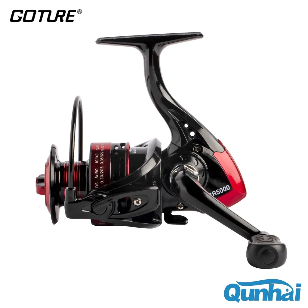 Goture Qunhai Spinning Fishing Reel 2000-5000 Series Max Drag 7/8Kg 5.2:1，Bearings 13BB，Freshwater Saltwater Fishing Weel Tool