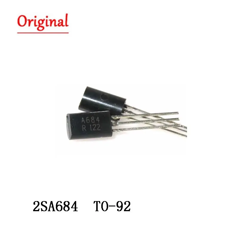 20PCS Transistor 2SA684 A684 Low Power 2A / 30V TO-92L NEW and Original 2SA684